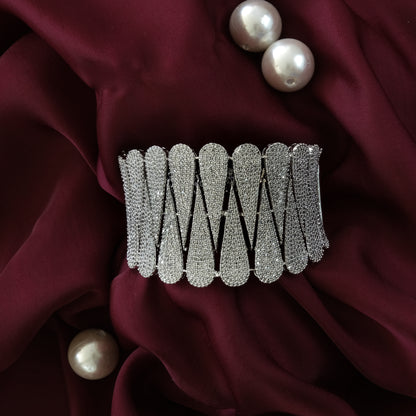 Chunky Zircon Studded Bracelet