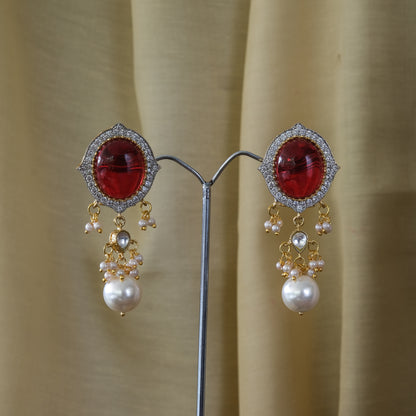 Traditional Choker Set With Earring & Maang Tikka