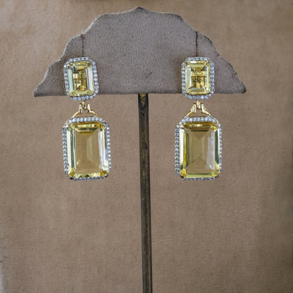 Semi Precious Doublet Crystal Necklace Set