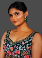 Doublet Dangler Earrings with Stone Details