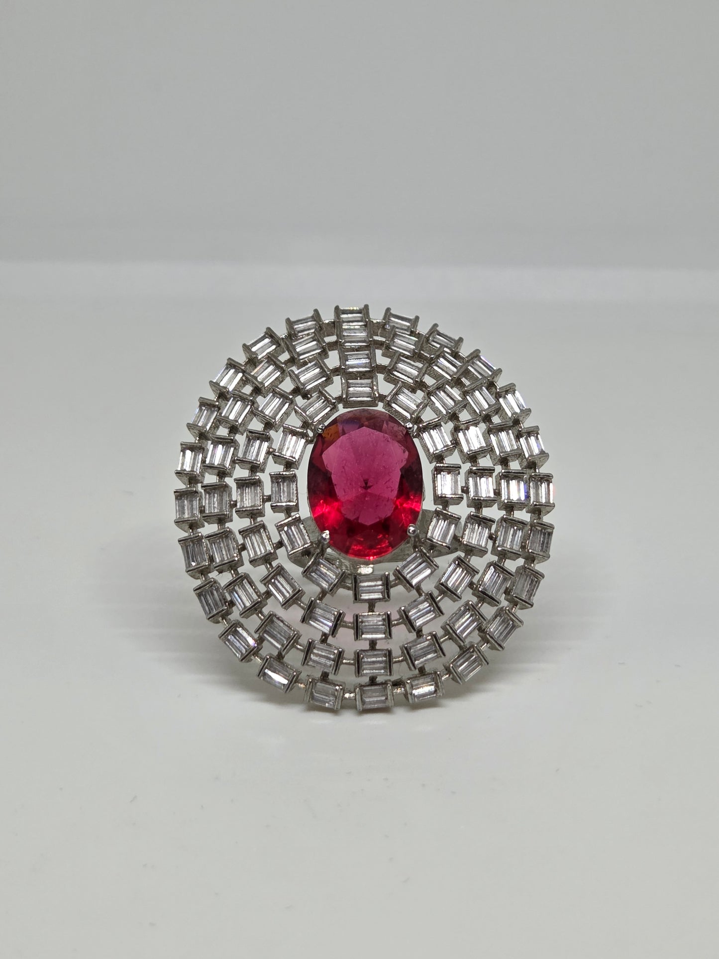 Faux Ruby Ring