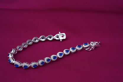 Tear Drop Zircon Bracelet