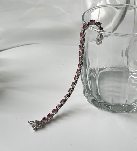 Tear Drop Zircon Bracelet