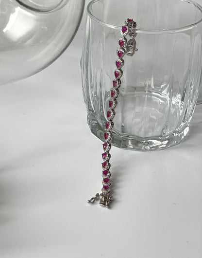 Tear Drop Zircon Bracelet