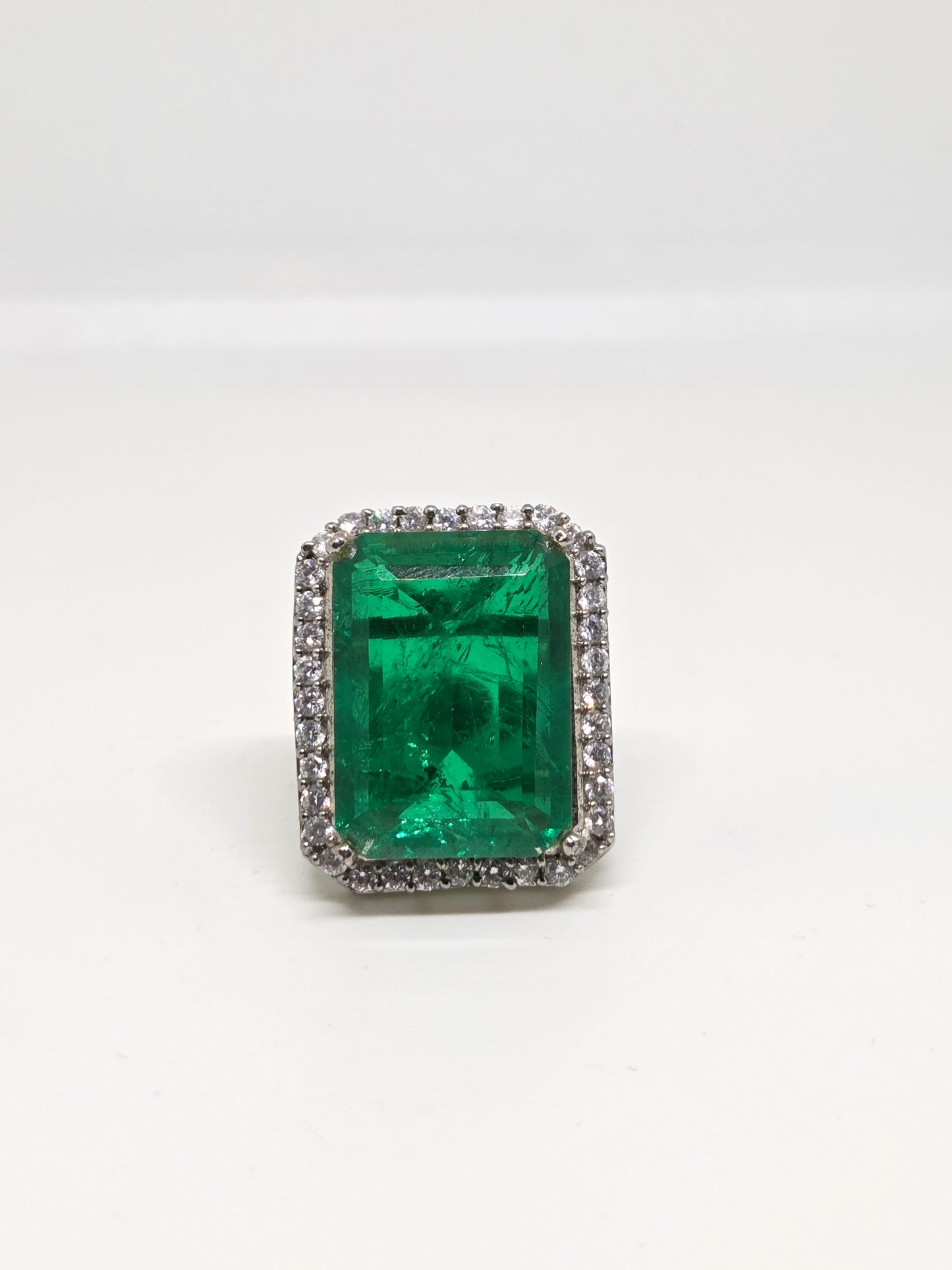 Green Doublet Ring