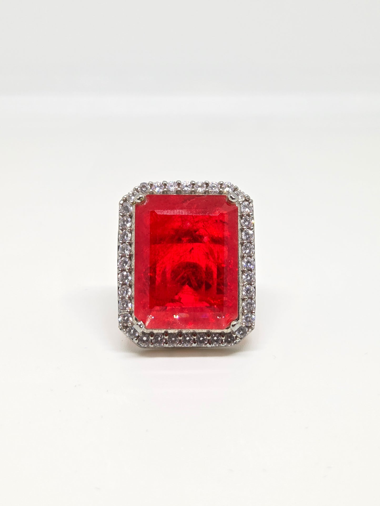 Ruby Doublet Ring
