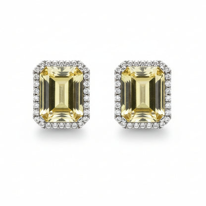 Doublet Studs with Studded Border