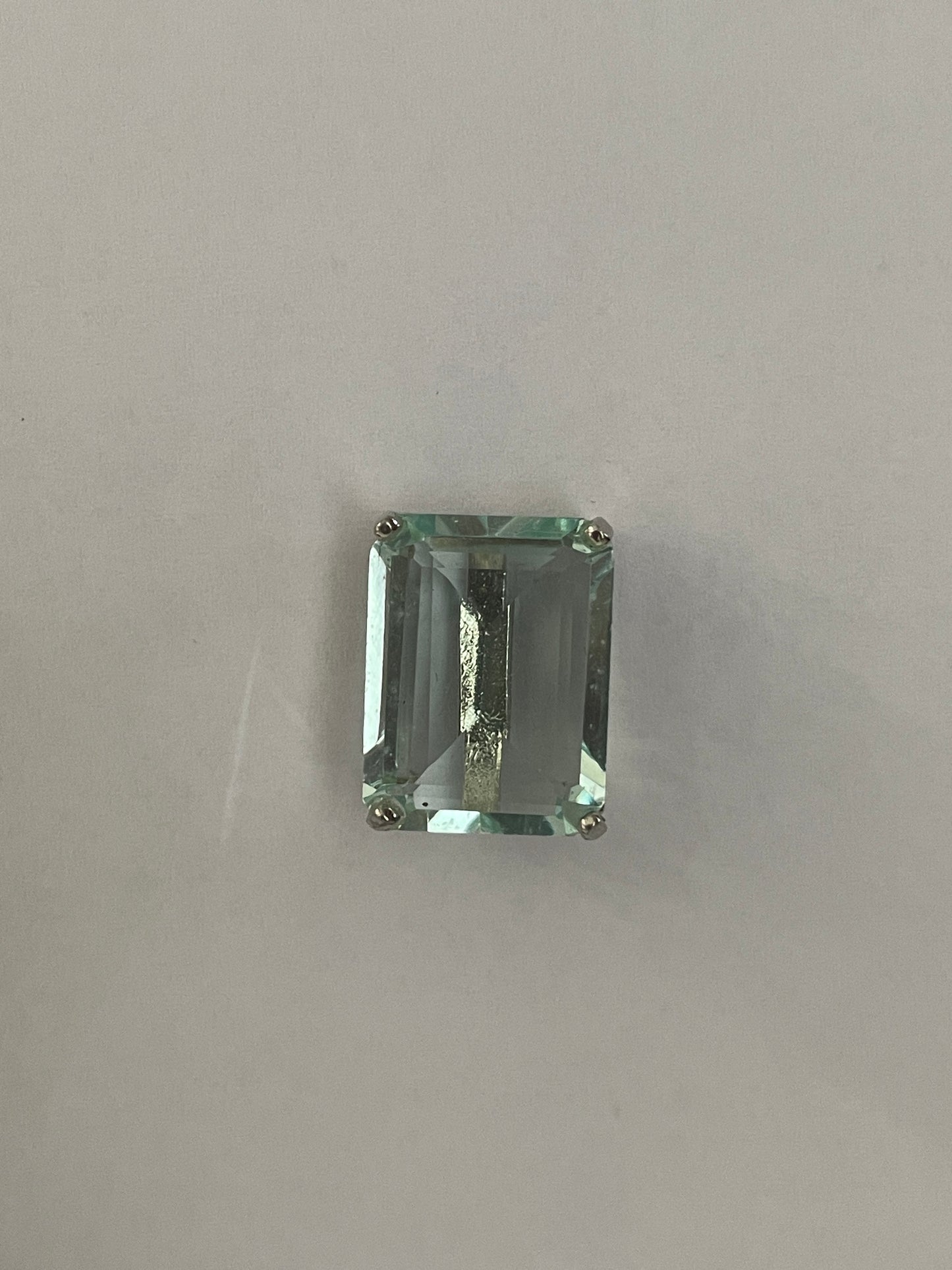 Studs Earrings on White Finish