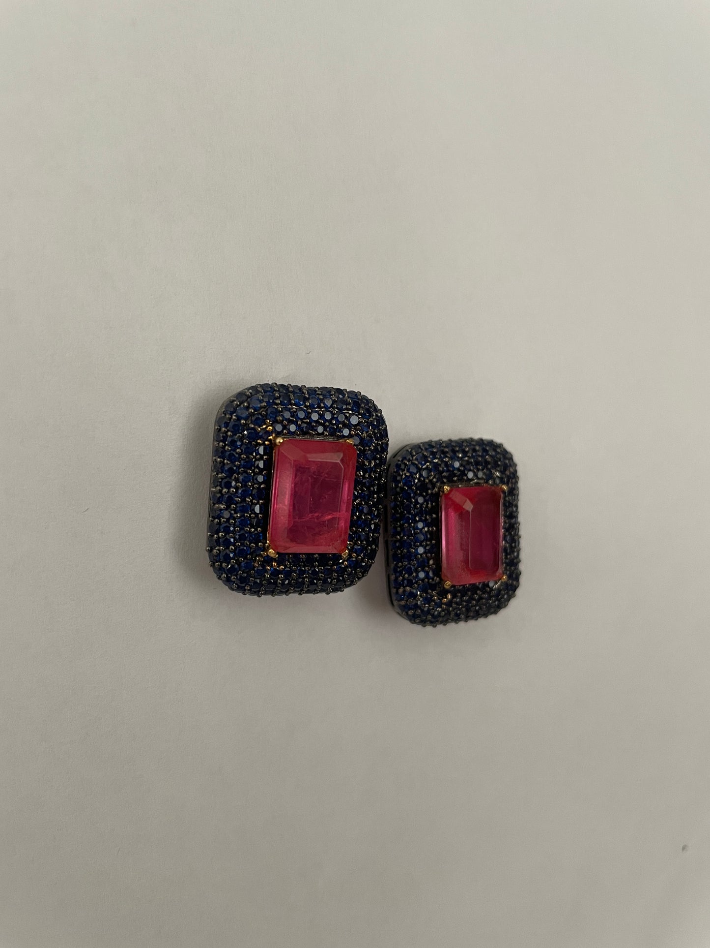 Zircon Doublet Studs