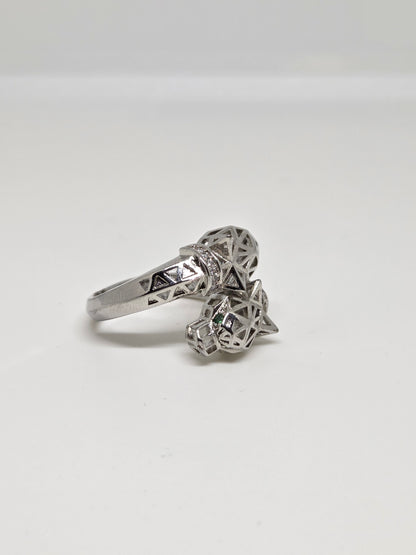 Leopard Wrap Ring