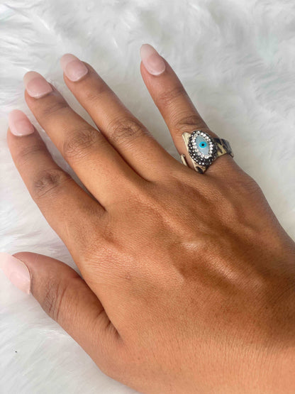 Evil Eye Classic RingStudio6Jewels