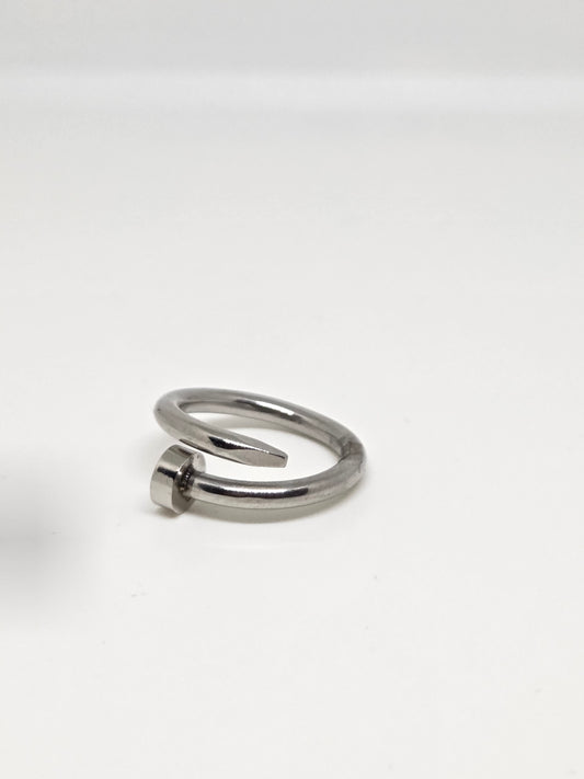 Minimal Silver Plated Ring