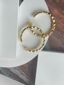 Minimal Everyday Gold Plated Hoops