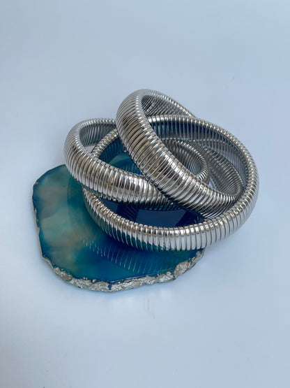 Spiral Textured Wrap Cuff