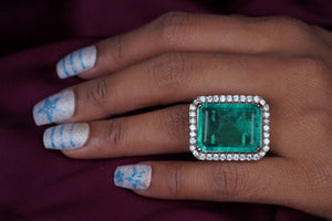 Emerald Doublet RingStudio6Jewels