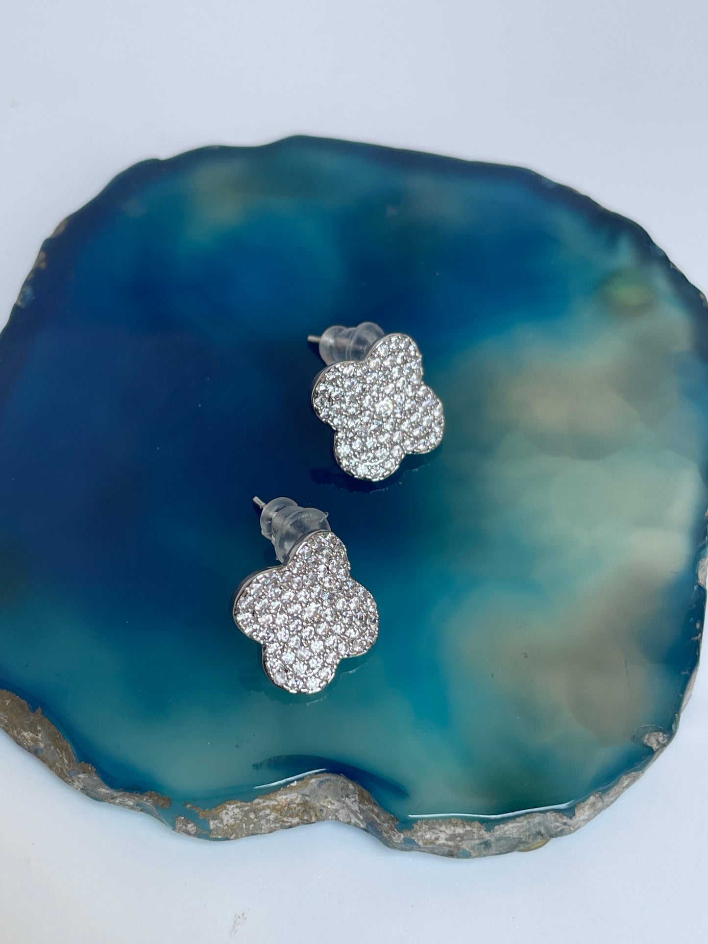 Zircon Pave Studs