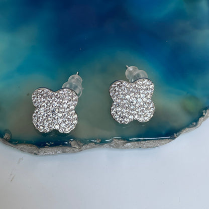 Zircon Pave Studs