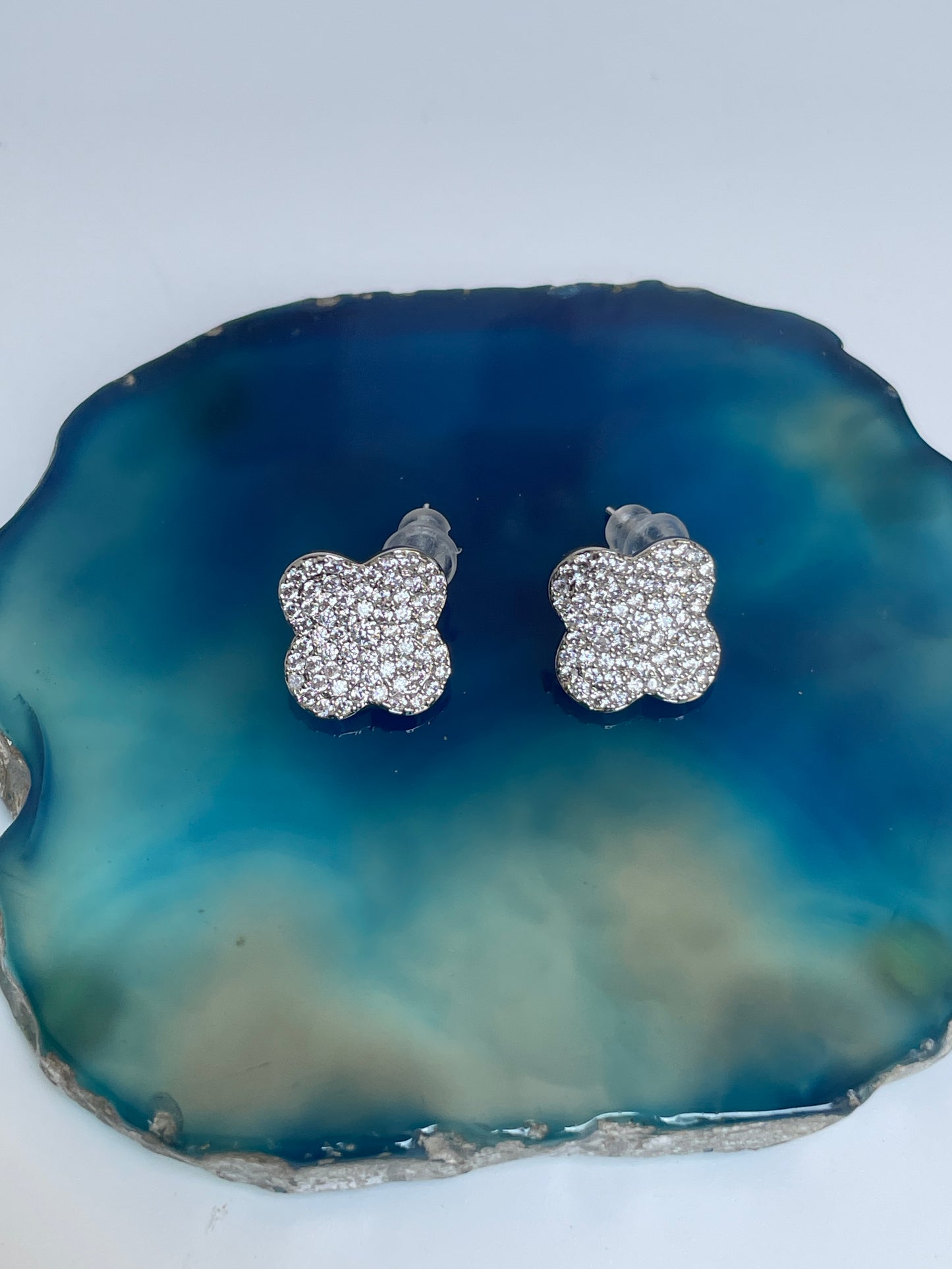 Zircon Pave Studs