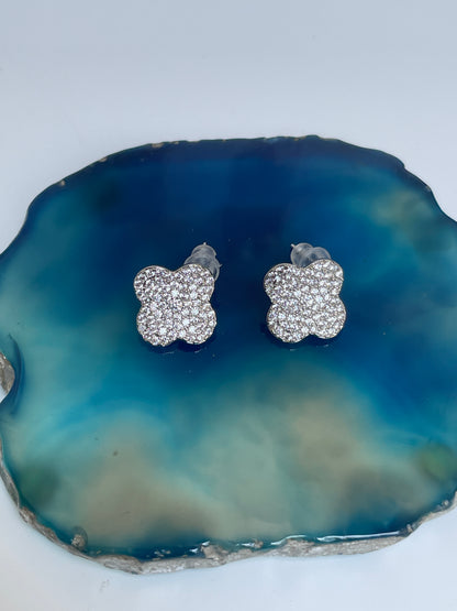 Zircon Pave Studs