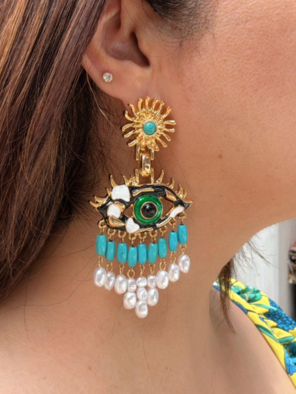 Unique Evil Eye Power Earrings