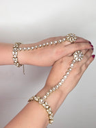 Traditional Kundan Haath Phool