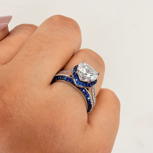 Heart Shaped Solitaire Zircon Ring