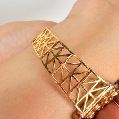Zircon Bangles with Red Beads and Pearls
