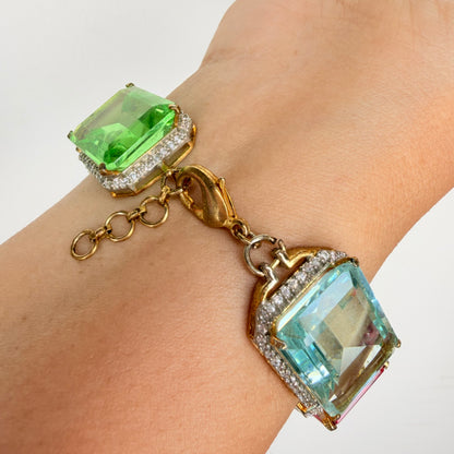 Multi Coloured Doublet Bracelet