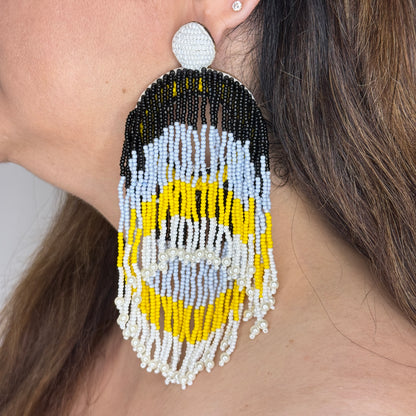 Bohemian Beaded Earrings