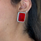 Emerald Doublet Studs