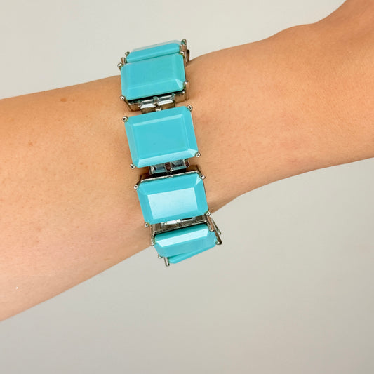 Turquoise Doublet Bracelet