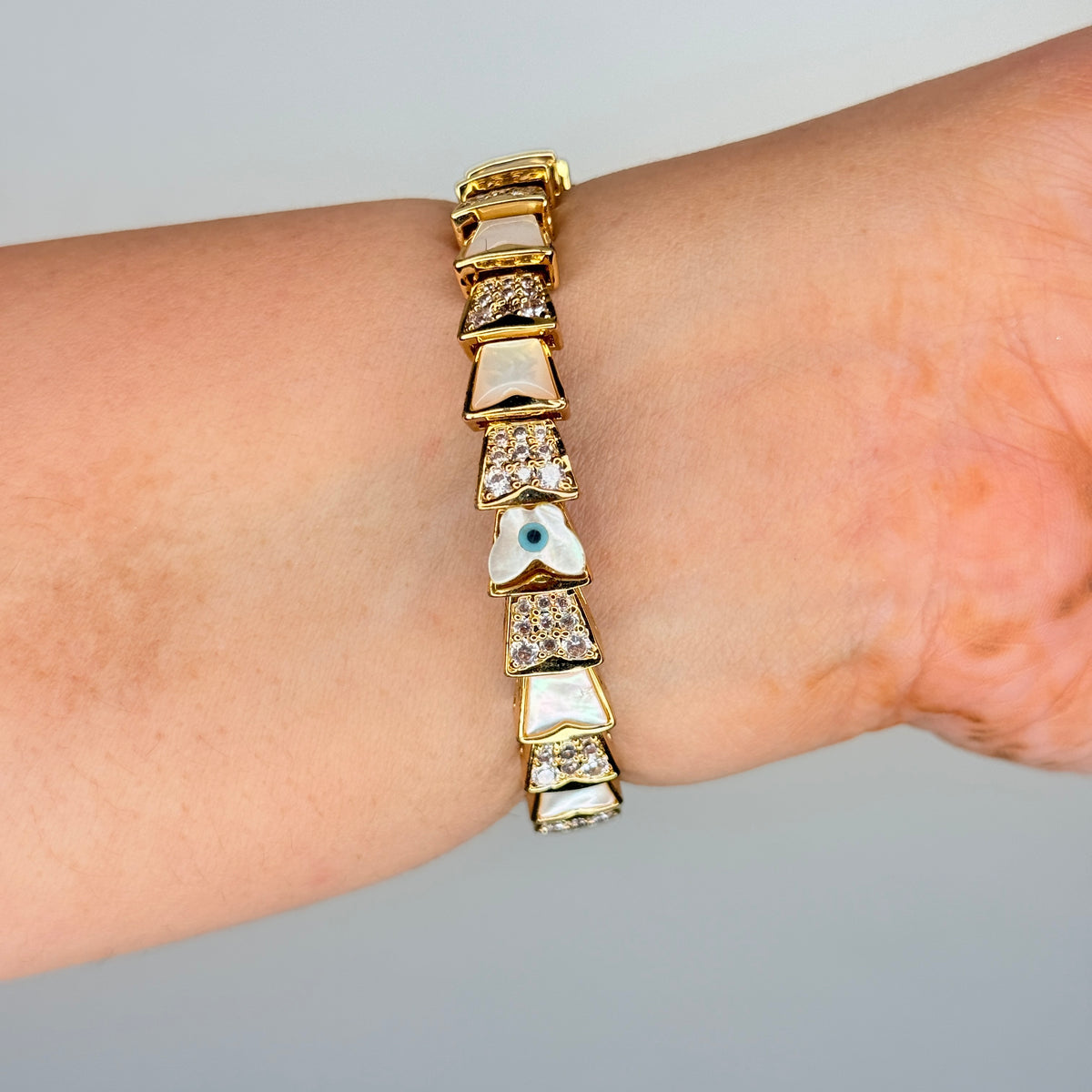 Snake Wrap Enamel Cuff