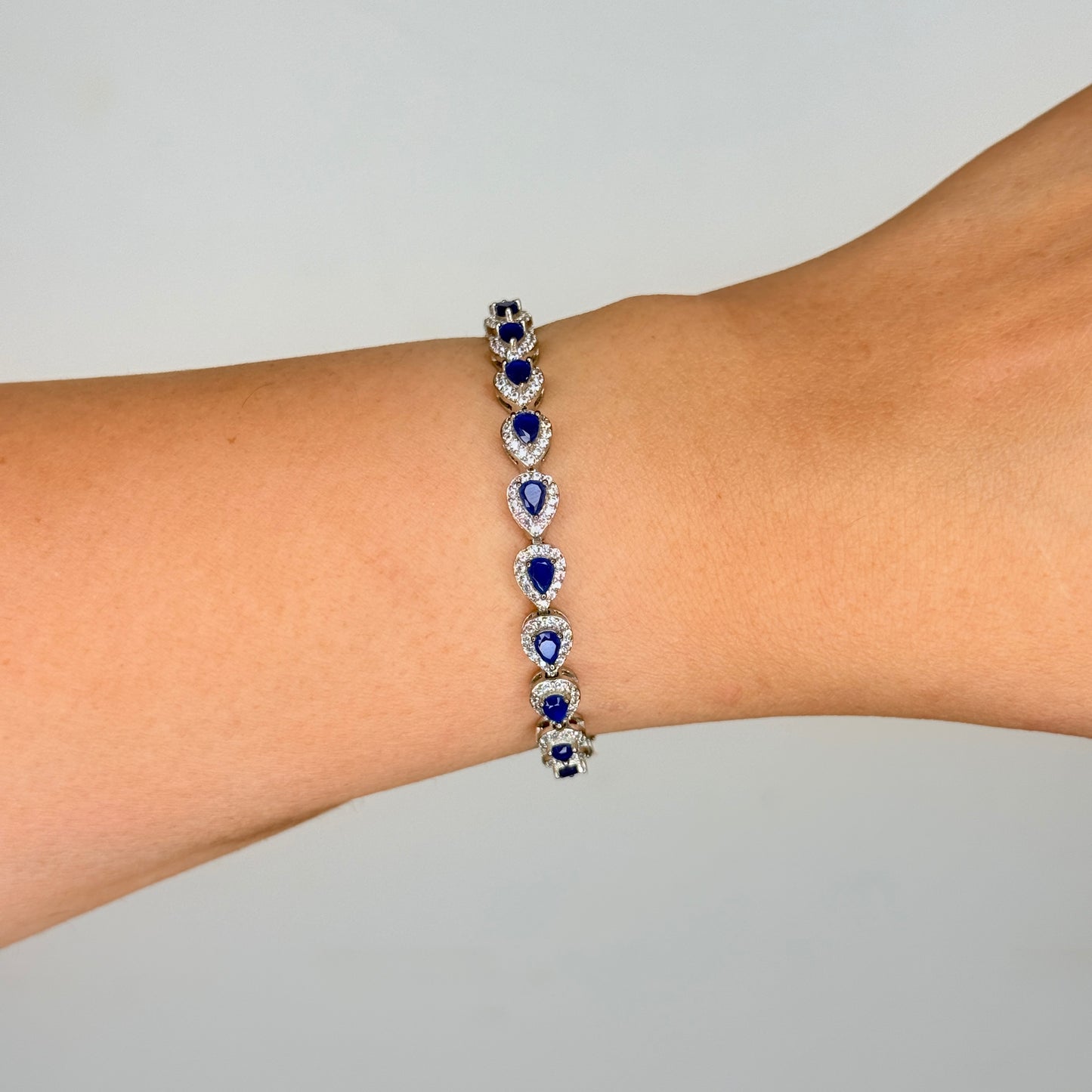 Tear Drop Zircon Bracelet