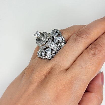 Zircon Cocktail Ring