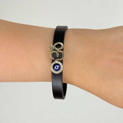 Om Evil Eye Rakhi Bracelet