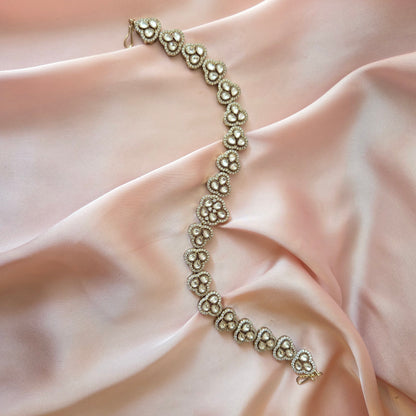 Kundan Floral Elegance Headband