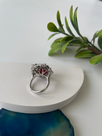 Colored Stone Zircon Ring