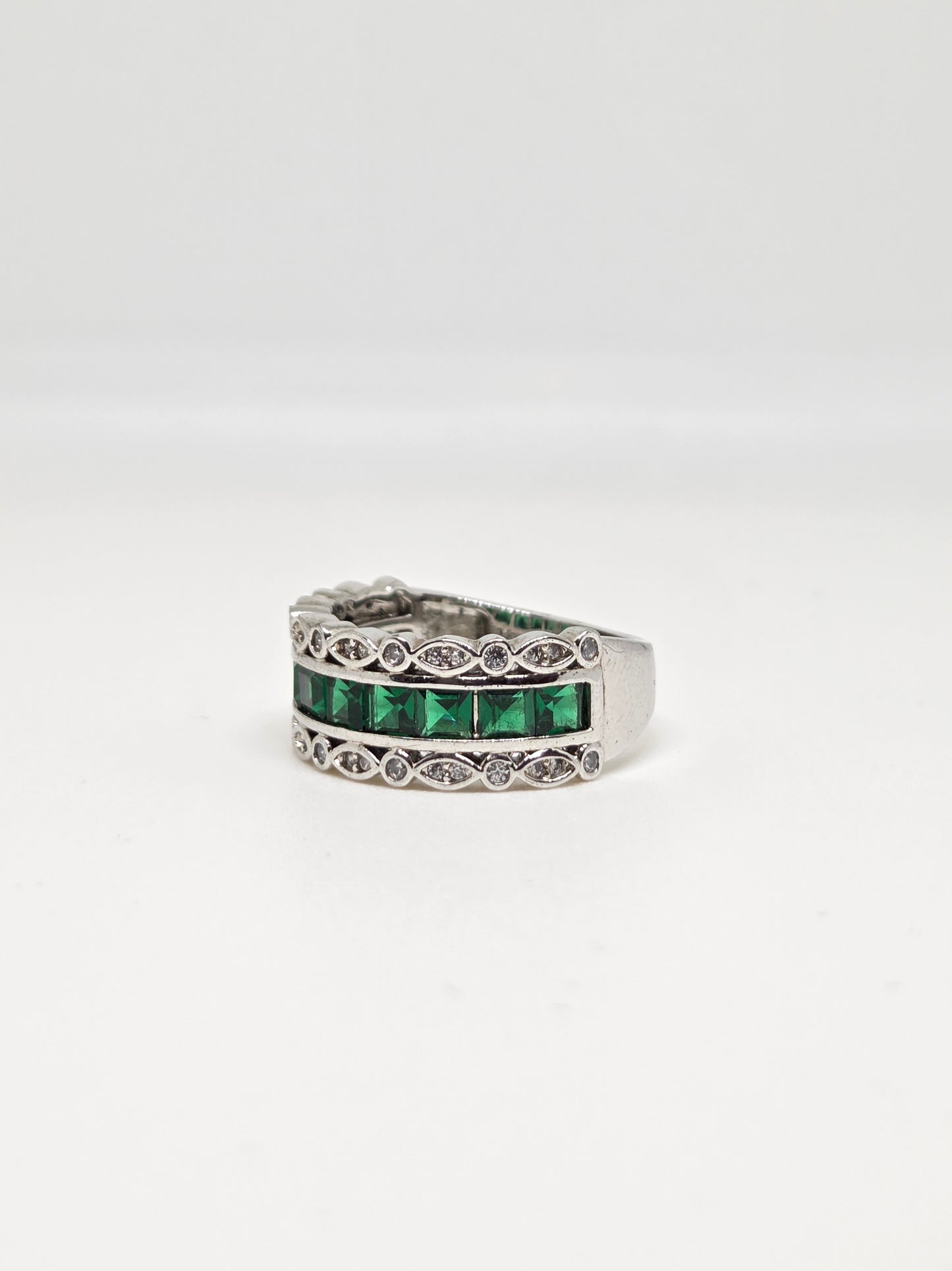Petitie Colorful Zircon Rings