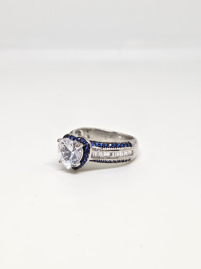 Heart Shaped Solitaire Zircon Ring