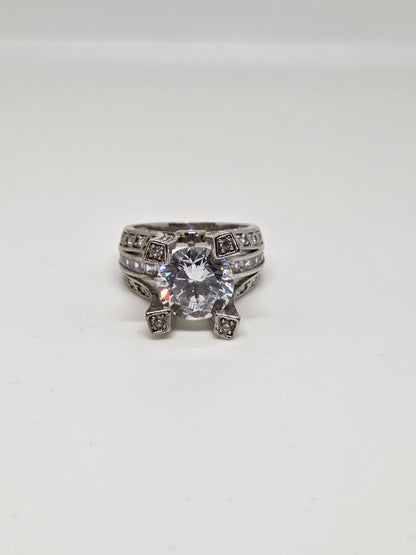 Solitaire Zircon Ring