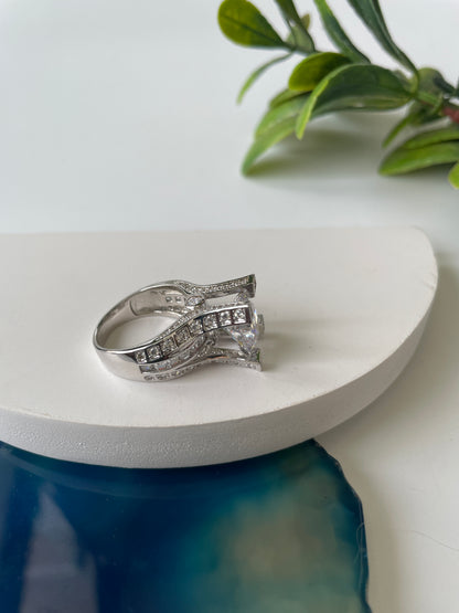 Solitaire Zircon Ring