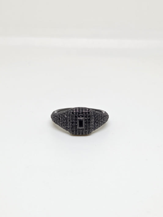 Black Zircon Ring