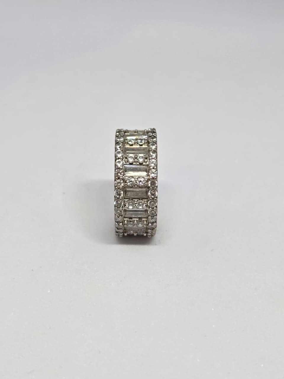 Baguette Zircon Band Ring