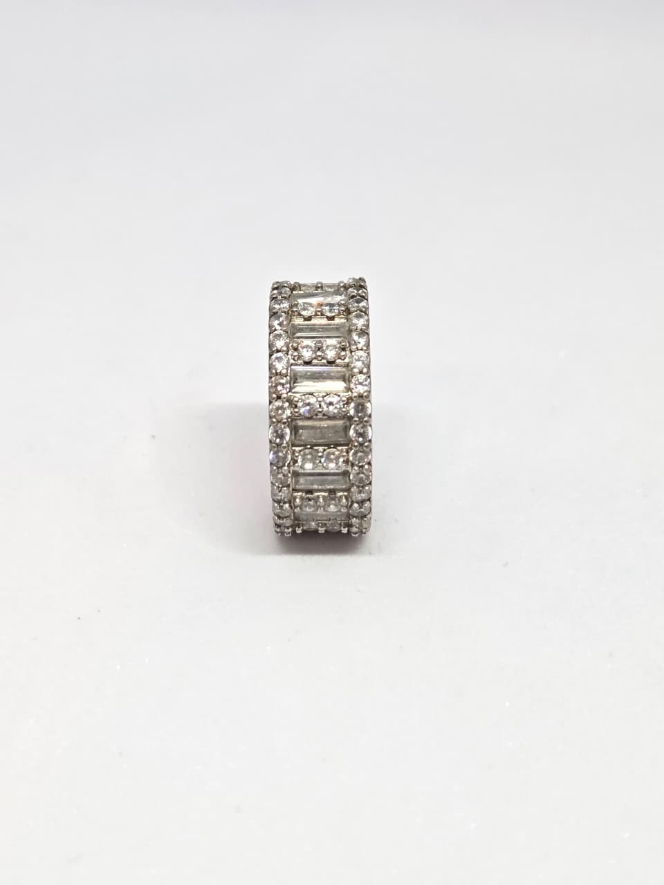 Baguette Zircon Band Ring