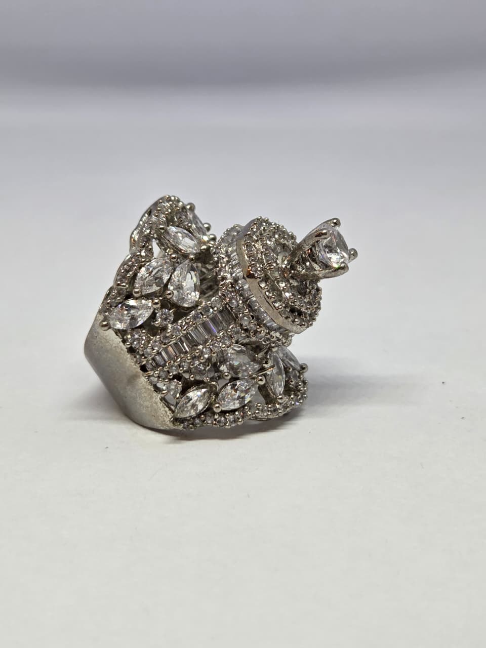 Zircon Cocktail Ring