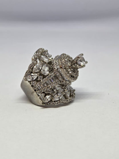 Zircon Cocktail Ring