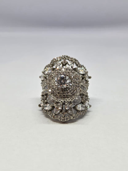Zircon Cocktail Ring