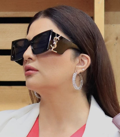 Zircon Studded Classic Hoops