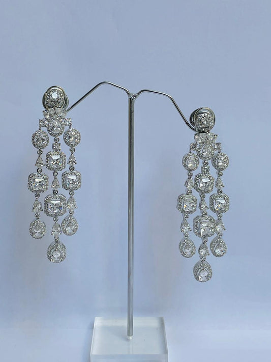 Zircon Chandelier Danglers