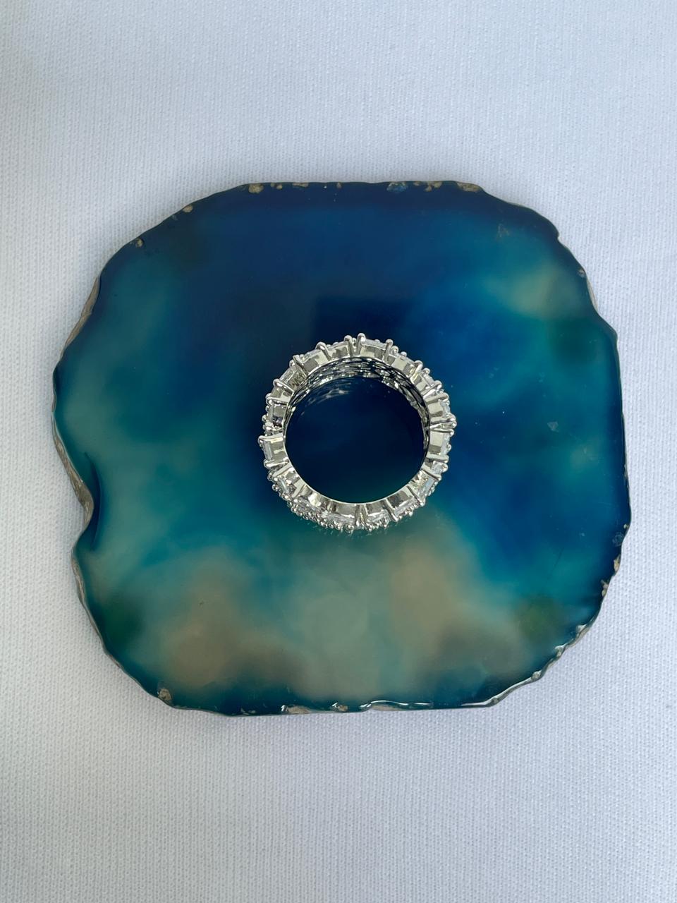 Marquise Zircon Band Ring